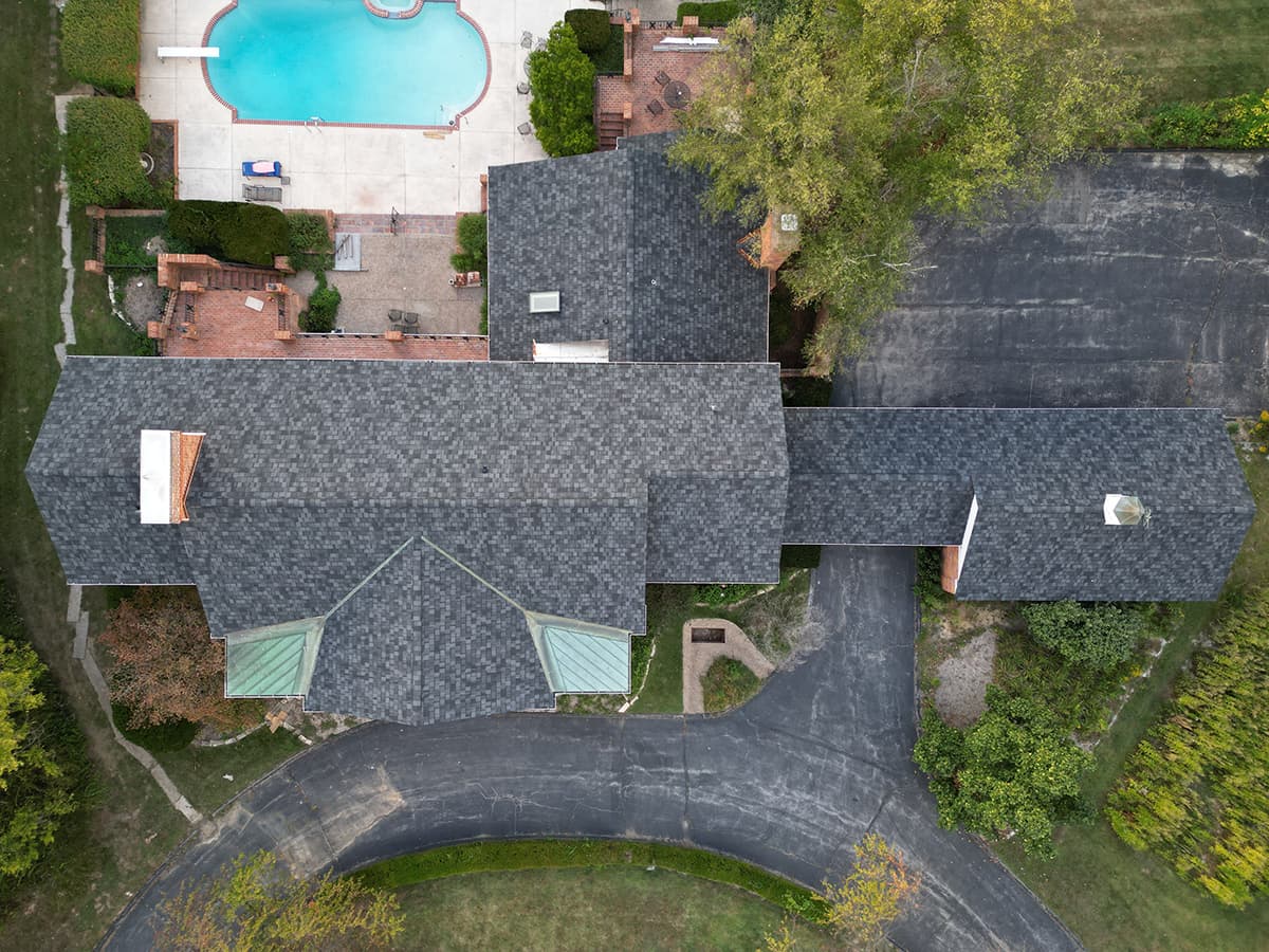 Luxury Real Estate Roofing After