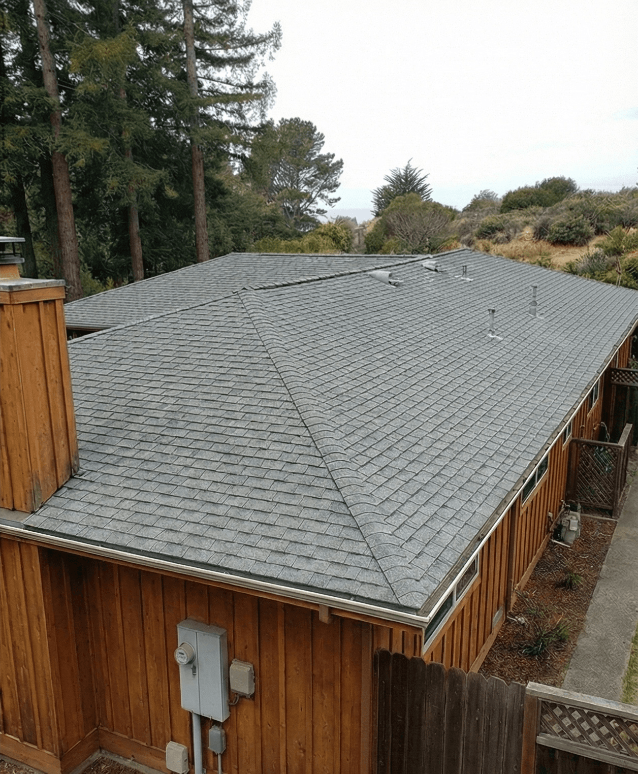 After — Emergency Roof Replacement — Active Leak, Hilltop